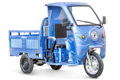 Грузовой электротрицикл Rutrike Гермес Pro 1500 72V2200W синий