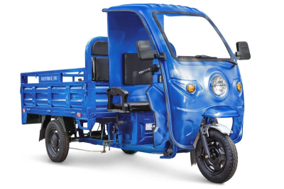 Грузовой электротрицикл Rutrike D4 КАБИНА 1800 60V1200W синий