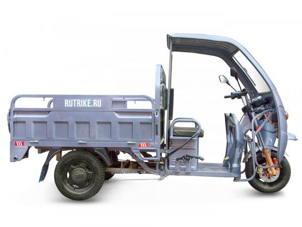 Грузовой электротрицикл Rutrike Глобус 1500 60V1000W серый