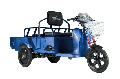 Грузовой электротрицикл Rutrike D1 ГП 1200 60V900W синий
