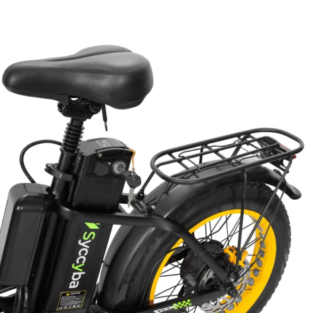 Электровелосипед Syccyba H2 DUAL желтый