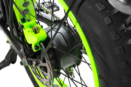 Электровелосипед Syccyba H2 (F11) DUAL 23AH зеленый