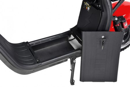 Электроскутер WHITE SIBERIA Pro 2500W красный