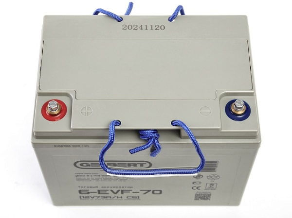 Тяговый аккумулятор Gelbert 6-EVF-70 (12V73A/H C5)