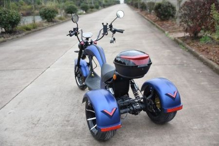 Электроскутер CityCoCo SkyBoard Trike Chopper красный