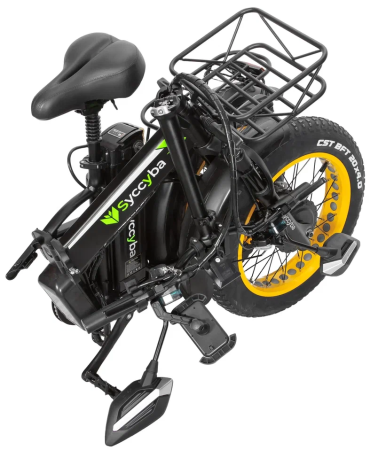 Электровелосипед SYCCYBA H1 (F10) DUAL 23AH желтый