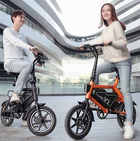 Электровелосипед Xiaomi HIMO V1 Plus Electric Bicycle Белый