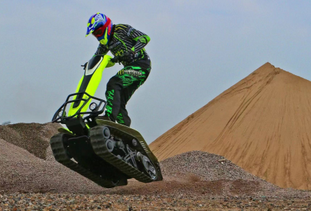 Электроскутер на гусенице Электро-Танк-Скутер ETV ET6