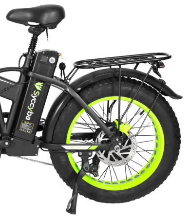 Электровелосипед SYCCYBA H1 (F10) 20AH зеленый