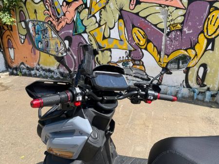 ЭЛЕКТРОСКУТЕР GT TANK Тур-Эндуро 30AH 72V серый