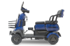 Электроскутер четырехколесный Rutrike Квадро синий