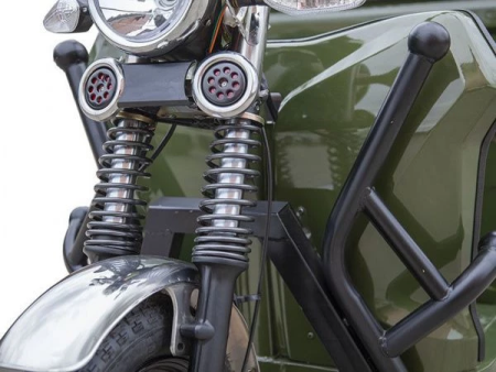 Электротрицикл Rutrike D4 Next 1800 60V1200W желтый