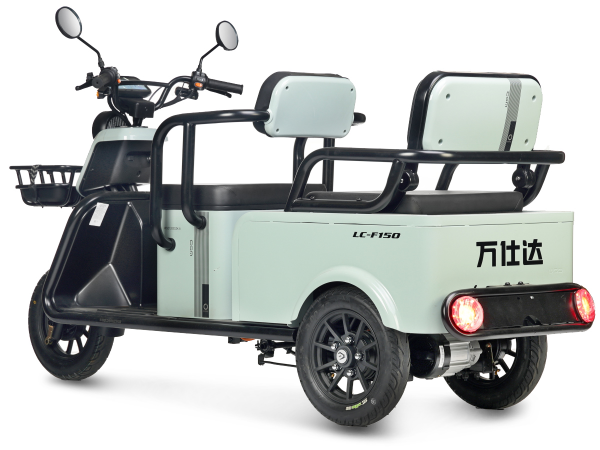 Электротрицикл Wanshida LC-F150 60V 1000Вт серый