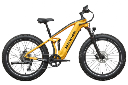 Электровелосипед MOKWHEEL OBSIDIAN 2.0 желтый