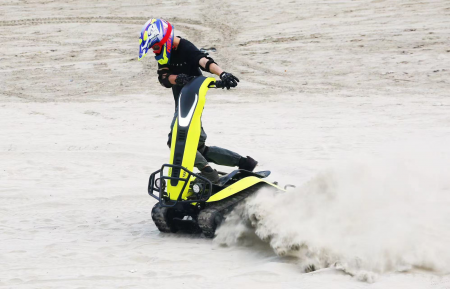 Электроскутер на гусенице Электро-Танк-Скутер ETV ET6