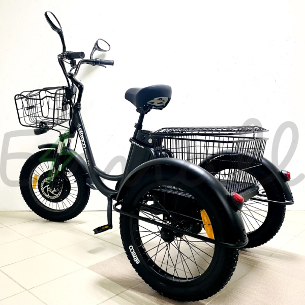 Трицикл Eltreco Porter Fat 700 Черный