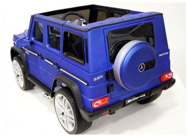 Детский электромобиль Мercedes-Benz AMG G65 4WD синий