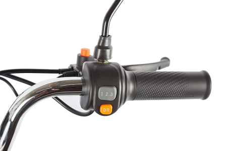 Электротрицикл Rutrike Gelbert Beta 48V/60V 800Вт серо-белый