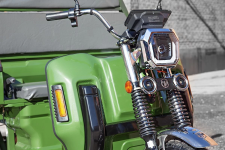 Грузовой электротрицикл Rutrike Маяк 1500 60V1000W зеленый