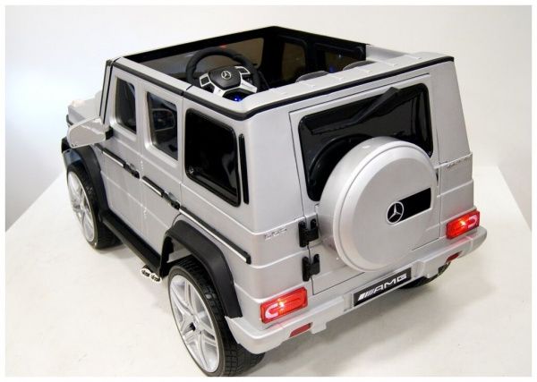 Детский электромобиль Мercedes-Benz AMG G65 серый