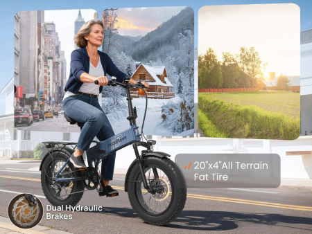 Электровелосипед PUCKIPUPPI DACHSHUND синий