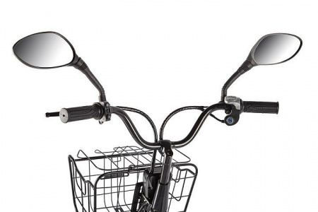 Велогибрид GREEN CITY e-ALFA Fat черный