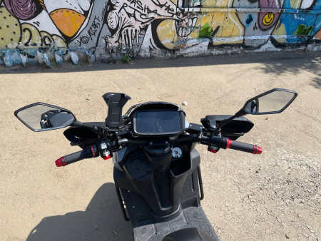 Электрический скутер Тур-Эндуро GT Tank 60AH 72V серый