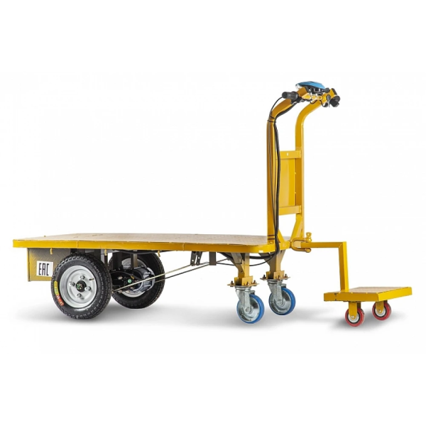 Платформенная тележка электрическая RuTrike ПЛИТА 2000