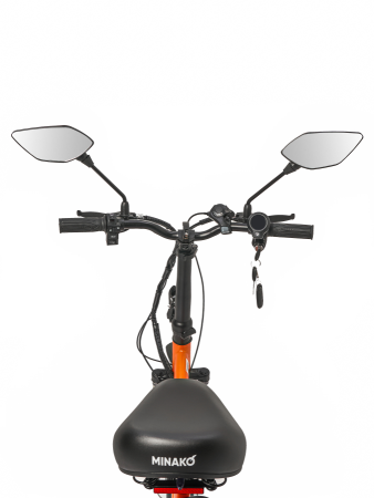 Электровелосипед Minako F7 оранжевый