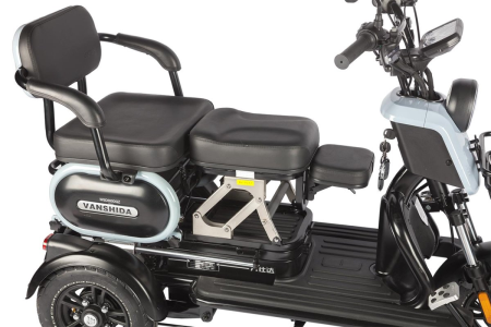 Электротрицикл Wanshida UN MOTO 60V 650Вт синий
