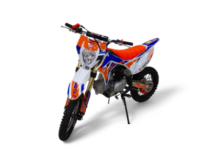 Питбайк MOTAX MX 125 Белый-оранжевый