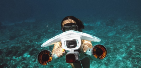 Подводный электроскутер Sublue Whiteshark Mix