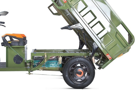 Грузовой электротрицикл Rutrike Дукат 1300 60V1000W зеленый