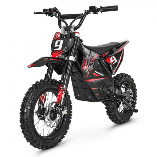 Электромотоцикл GreenCamel Питбайк DB450, 48V 1200W R12/R10 красный