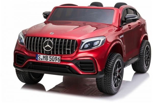 Детский электромобиль Mercedes-Benz GLC63 S 4WD (H111HH) вишневый