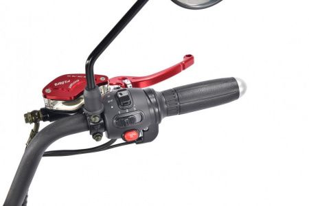 Электроскутер WHITE SIBERIA Pro 2500W черный