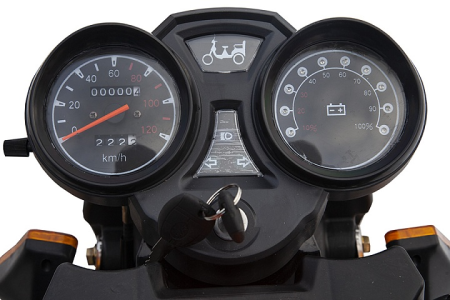 Грузовой электротрицикл Rutrike D4 1800 60V1200W серый