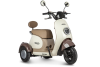 Электротрицикл Rutrike Gelbert Ogma 48V/60V 650Вт бело-коричневый
