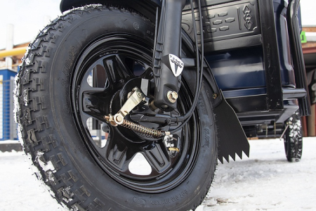 Грузовой электротрицикл Rutrike D4 1800 60V1200W серый