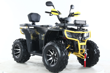Бензиновый квадроцикл MOTAX GRIZLIK U200 LUX желтый