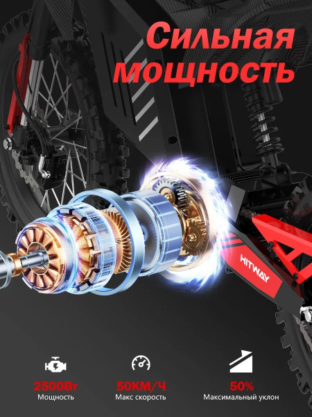 Электропитбайк HITWAY HT300