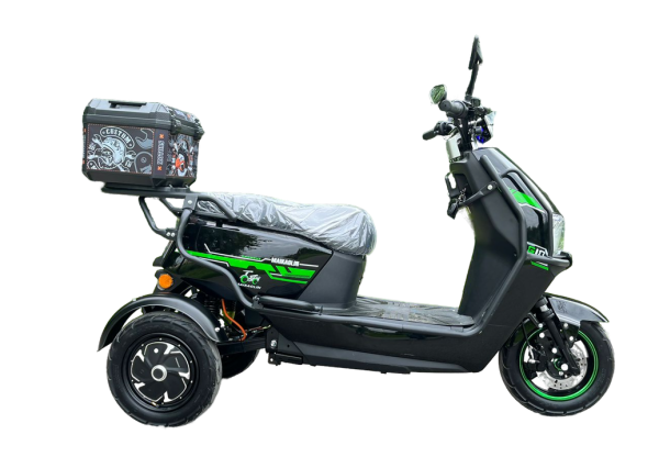 Электроскутер трехколесный электротрицикл MAIKOLIN G18