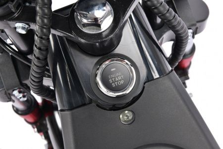 Электроскутер WHITE SIBERIA Pro 2500W черный