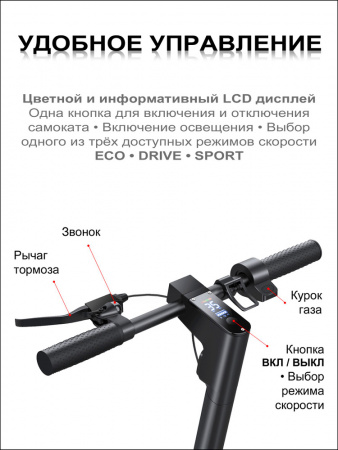 Электросамокат AOVO PRO MAX 2