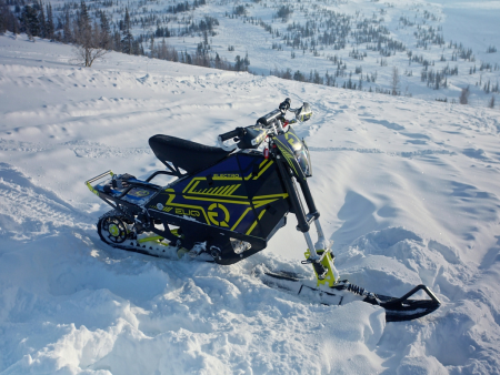 Сноубайк ELIQ Спорт АКБ 52AH, 72V + ЗУ 25А