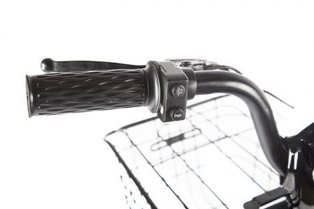 Электроскутер INTRO STRAIT с АКБ черно-белый