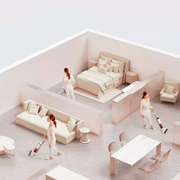 Моющий ручной пылесос Dreame T12 White CN