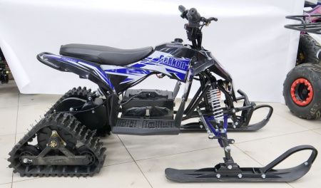 Детский снегоход Gekkon Snow (Снегоцикл) бело-красный