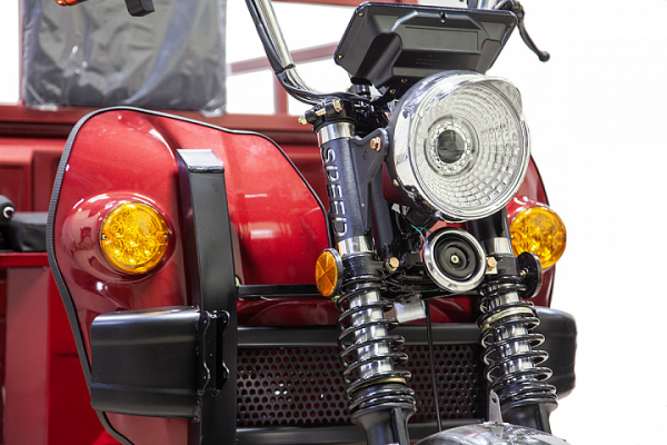 Грузовой электротрицикл Rutrike D4 1800 60V1500W синий