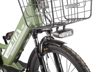 Электровелосипед Gelbert ALFA 1 ST зеленый